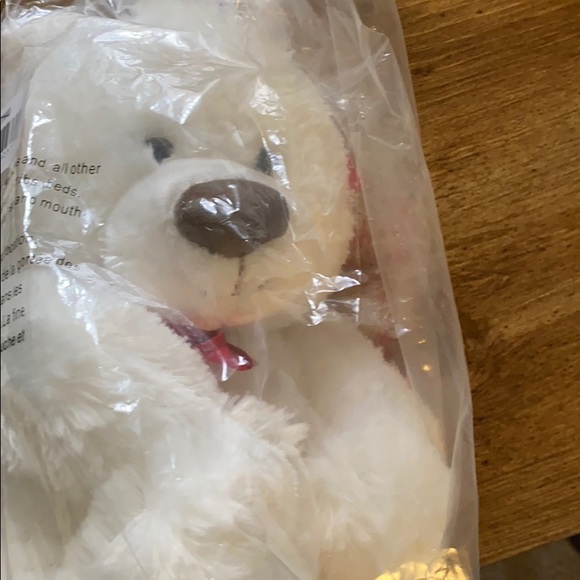 New Gund  White Teddy Bear plush toy Christmas - Picture 4 of 11
